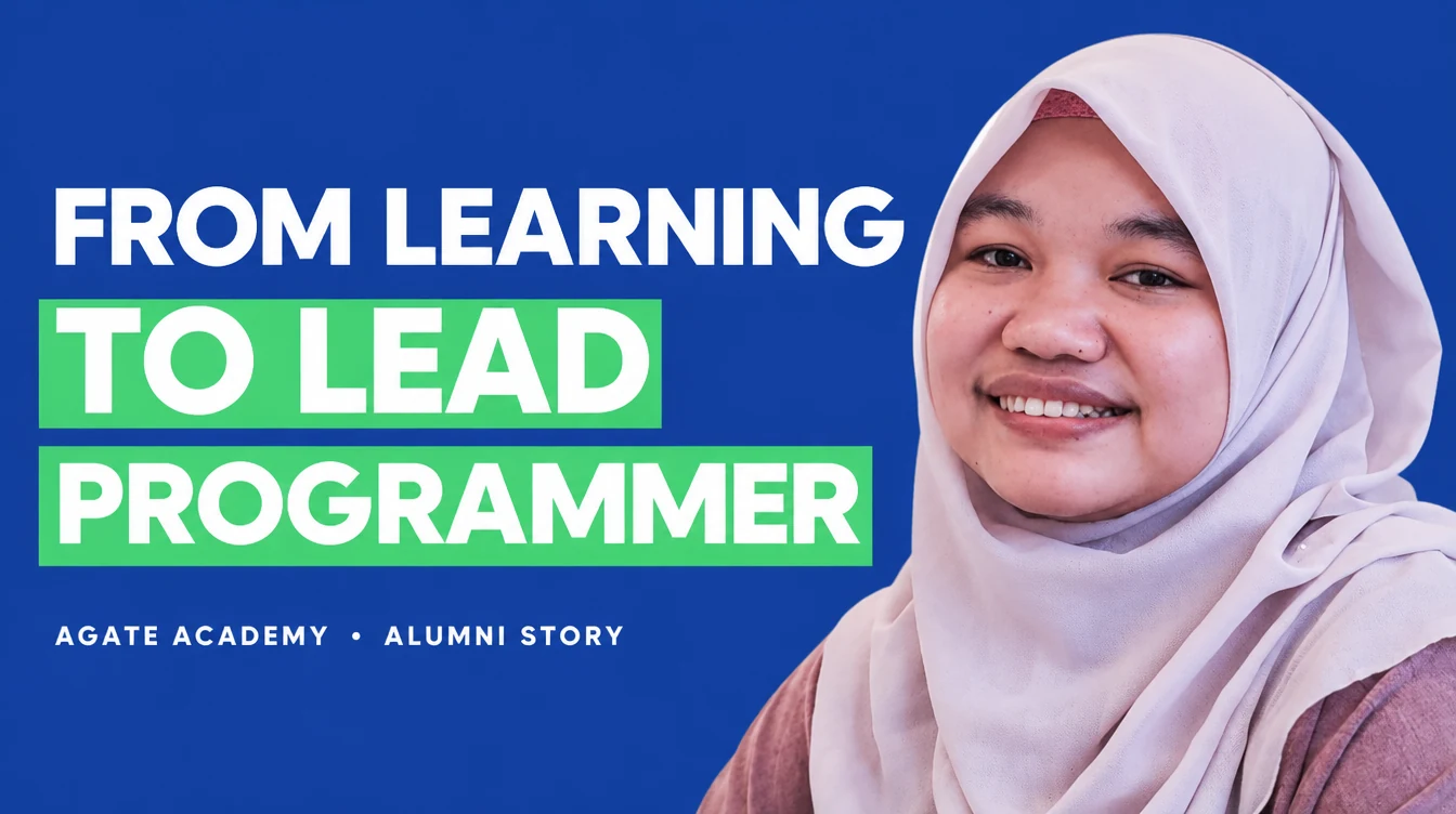 Emilisa — From learning to Lead Programmer. Learned programming, game design, and production at Agate Academy.