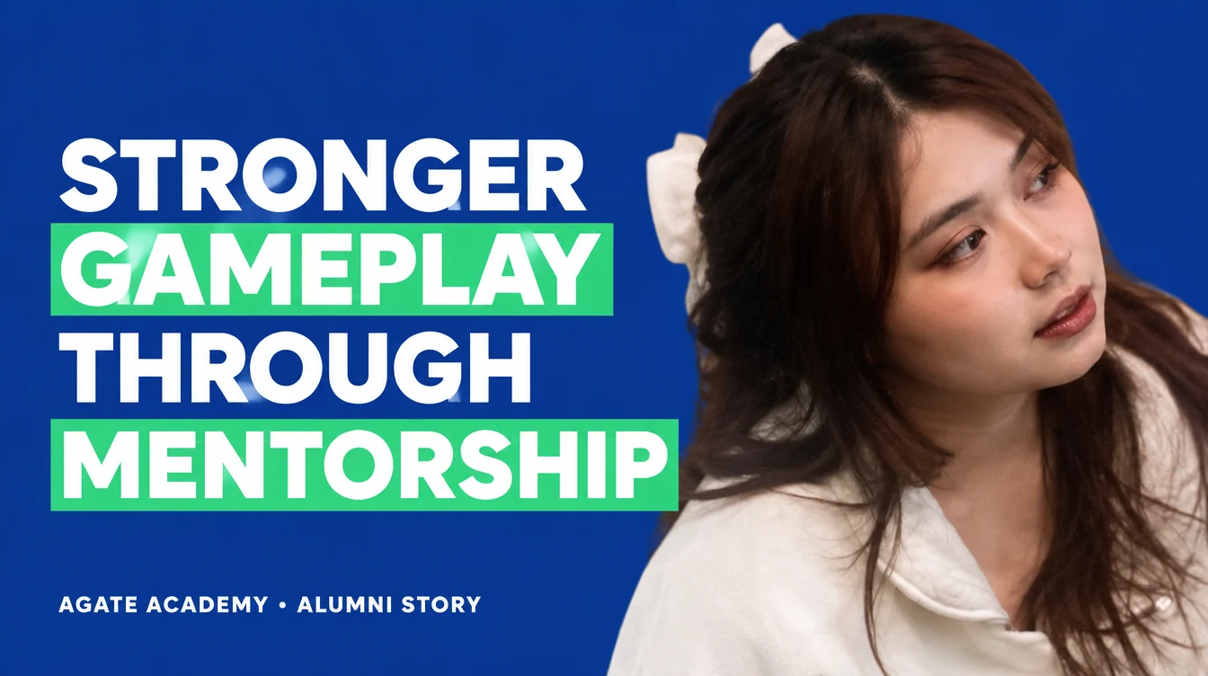 Hanassiy — Stronger gameplay through mentorship. Crafted gameplay concepts with intensive mentorship from professionals in Agate Academy partnership programs.